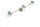 Strahlerserie Linos 1 bis 6 flammig nickel Spot schwenkbar Fassung GU10 Lampe Dreiflammig