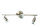 Strahlerserie Linos 1 bis 6 flammig nickel Spot schwenkbar Fassung GU10 Lampe Dreiflammig
