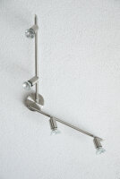 Strahlerserie Linos 4- flammig nickel Spot schwenkbar Fassung GU10