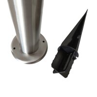 Solar Wegeleuchte Brun 50cm silber IP44