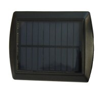 Super Hell Solar-LED-Außenstrahler Wandstrahler Ulf mit separatem Solarmodul
