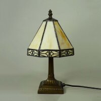Tiffany-Stil Tischleuchte DANA Nachttischleuchte Deko-Leuchte