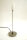 Tischleuchte Paris einzeln od. Set Nickel Glas weiß G4-10 Watt Dekoleuchte Lampe Einflammig