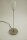 Tischleuchte Paris einzeln od. Set Nickel Glas weiß G4-10 Watt Dekoleuchte Lampe Einflammig