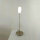 Tischleuchte Paris einzeln od. Set Nickel Glas weiß G4-10 Watt Dekoleuchte Lampe Einflammig