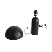 Tischleuchte Shana Metall schwarz