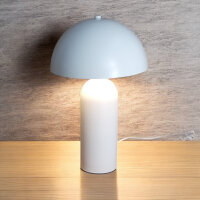 Tischleuchte Shana Metall weiß E27