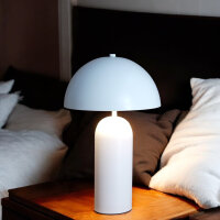 Tischleuchte Shana Metall weiß E27