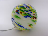 Tischleuchten Kugelleuchten bunte Kugel-Glas-Lampe D20 cm Deko-Boden-Leuchte Jupiter