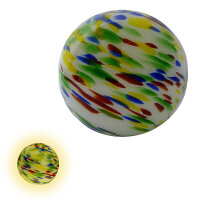 Tischleuchten Kugelleuchten bunte Kugel-Glas-Lampe D20 cm Deko-Boden-Leuchte Jupiter