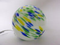 Tischleuchten Kugelleuchten Venus bunte Kugel-Glas-Lampe D20 cm