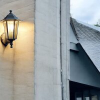 Außen Wandleuchte Kingston Weiß Fassung E27