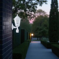 Außenwandleuchte Kingston mit Sensor Weiß