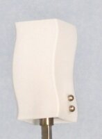 Wandleuchte Madrid 2 flammig Halogenlampe Stahl-Glas Wandlampe Leuchte G9