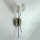 Wandleuchte Madrid 2 flammig Halogenlampe Stahl-Glas Wandlampe Leuchte G9