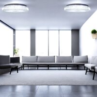 LED Dekenleuchte Denny D: 50cm Lichtfarbe wechselbar