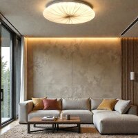 Moderne LED Dekenleuchte Nelson D:34cm warm-kaltweiss