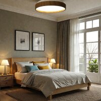 Moderne LED Dekenleuchte Senja D: 26cm