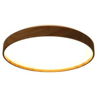 LED Dekenleuchte Senja D:38cm holzoptik/weiß...