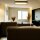 LED Dekenleuchte Senja 40cm viereck holzoptik/weiß