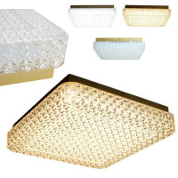 LED Dekenleuchte Talea viereck 40x40cm Lichtfarbe wechselbar