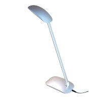LED Tischleuchte Kian silber Touchschalter USB Anschluss