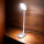 LED Tischleuchte Kian silber Touchschalter USB Anschluss