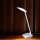 LED Tischleuchte Kian silber Touchschalter USB Anschluss