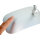 LED Tischleuchte Kian silber Touchschalter USB Anschluss