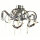 Extravagante Kristall-Deckenleuchte MAXIME