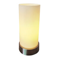 Glas-Tisch-Leuchte MATS Nachttisch-Fensterbank-Deko-Lampe...