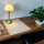 Glas-Tischleuchte MORITZ Nachttisch-Wohnzimmer Lampe Fenster-Deko-Leuchte