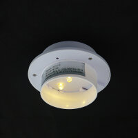 LED Solar-Dachrinnenleuchte Set Zaunbeleuchtung Solarlampe-Haus-Terassen-Balkon 2er Set