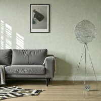 Stehleuchte Alina Kugel D50cm Alu-Drahtgeflecht Halogen + LED Dekorative Lampe