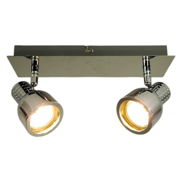Decken-Wandstrahler Spotlampe Tessa Balken 2-Flammig Deckenleuchte Spot Strahler