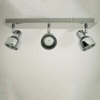 Decken-Wandstrahler Spotlampe Tessa Balken 3-flammig Deckenleuchte Spot Strahler