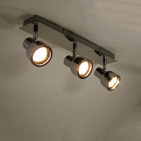 Decken-Wandstrahler Spotlampe Tessa Balken 3-flammig Deckenleuchte Spot Strahler