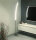 LED Stehleuchte Elina Fluter Bogenleuche Nickel Standleuchte LED 12W 960lm 3000K