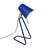 Farbenfrohe Tischleuchte Rose Arbeitsleuchte Schreibtischleuchte E14 Blau