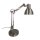 Tiischleuchte LUCAS Schreibtischlampe nickel Arbeitsleuchte Fassung E27 Lampe