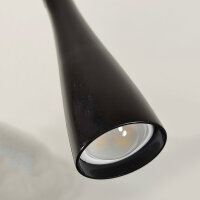 LED Tischleuchte Jonas schwarz Touch Dimmer Flexarm