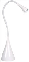 LED Tischleuchte Jonas weiss Touch Dimmer Flexarm...