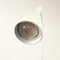 LED Tischleuchte Jonas weiss Touch Dimmer Flexarm  Tischlampe  TOP Lampe weiß