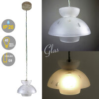 Pendelleuchte Drops Halogen Lampe moderne...