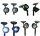 2 x LED Solarleuchten Solarstrahler Gartenstrahler Solar Lampen Solarbeleuchtung