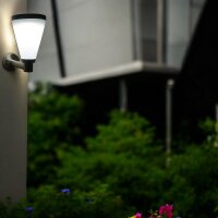 Solarleuchte LED-Außen-Wandleuchte Jolin mit Sensor...