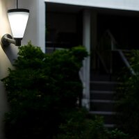 Solarleuchte LED-Außen-Wandleuchte Jolin mit Sensor Wandlampe Hausbeleuchtung