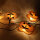 Halloween-Lichterkette Pumkin 10 flammig Dekoleuchte Dekolampe Dekoration Fensterdeko