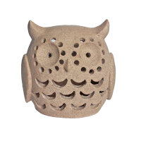 LED Solar Figur Eule sand o. rotbraun Solarleuchte...