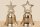 2 x Metall Glocken Gillen im Set goldfarben Weihnachtszauber Glocke mit Stern